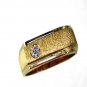 Men's 14K Two Tone Diamond Ring