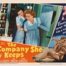 Company She Keeps Lobby Card Lizabeth Scott Noir