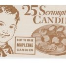 MAPLEINE CANDIES RECIPE BROCHURE