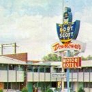 Downtowner Motor Hotel Fort Scott Kansas Postcard