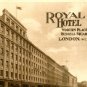 Royal Hotel Woburn Place London England Postcard
