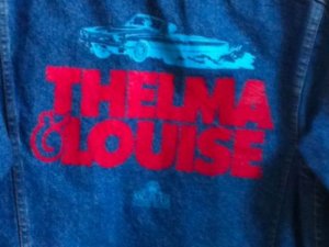 Thelma & Louise Blue Jean Jacket Large MGM Rare Sarandon Davis Scott Pitt