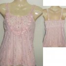 Women Sexy Trendy Fashion Designer T-Shirt Tank Top Pink