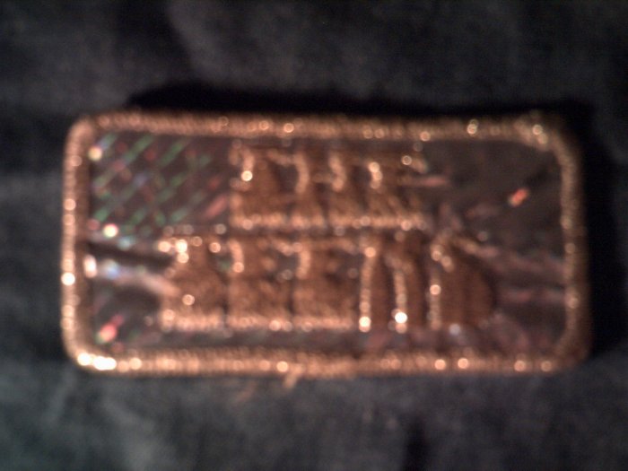 THE TEENS iron-on PATCH prism logo VINTAGE 70s!