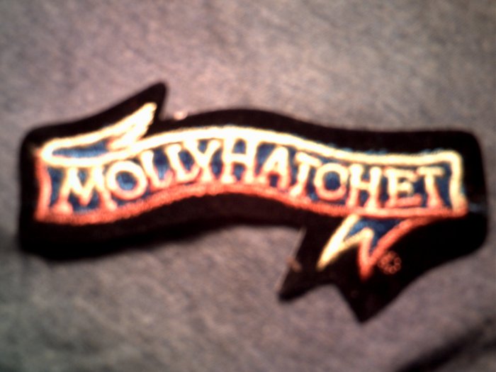 MOLLY HATCHET iron-on PATCH classic logo VINTAGE