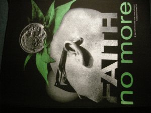FAITH NO MORE BACKPATCH buffalo head logo patch VINTAGE