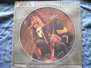 LP GARY MOORE Rock Sagas chris tetley interview import record SEALED PICTURE DISC
