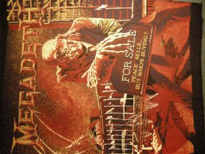 MEGADETH BACKPATCH Peace Sells But Who's Buying patch VINTAGE