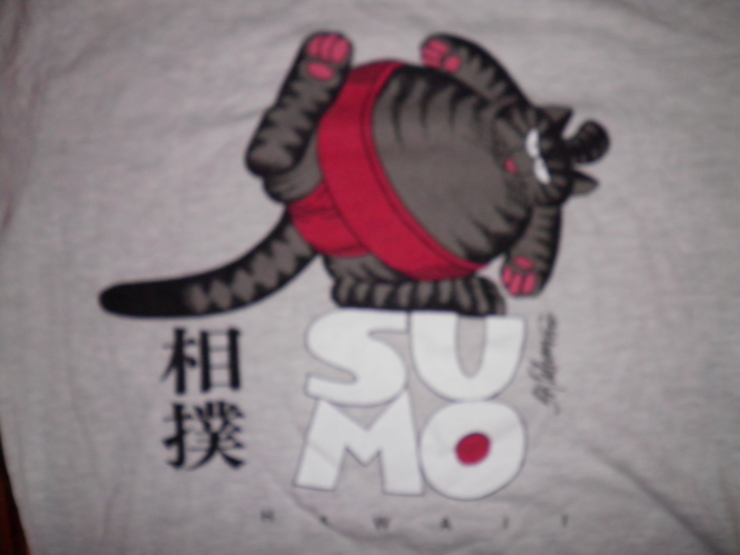 sumo cat shirt