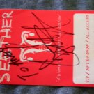 SEETHER BACKSTAGE PASS Diplomatic Immunity Tour 03-04 bsp shaun morgan AUTOGRAPHED