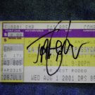 L.A. GUNS TICKET STUB faster pussycat tracii san antonio texas la AUTOGRAPHED