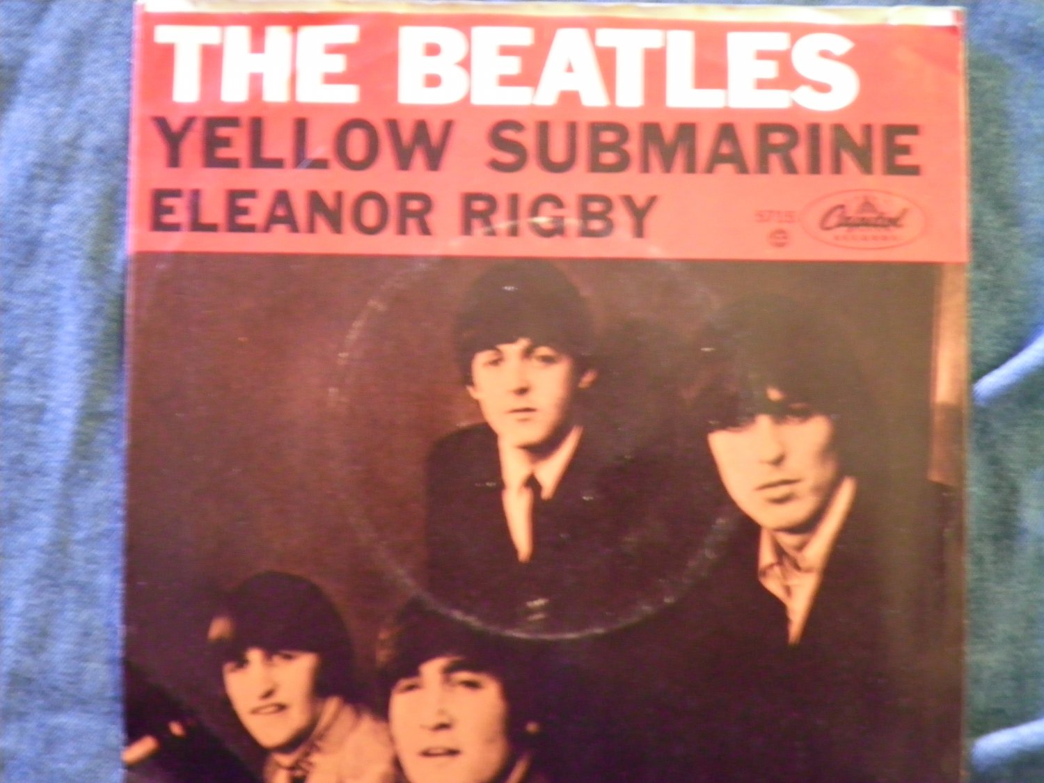 45 tours beatles yellow submarine