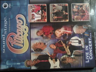 DVD CHICAGO Live In Concert soundstage pbs bonus