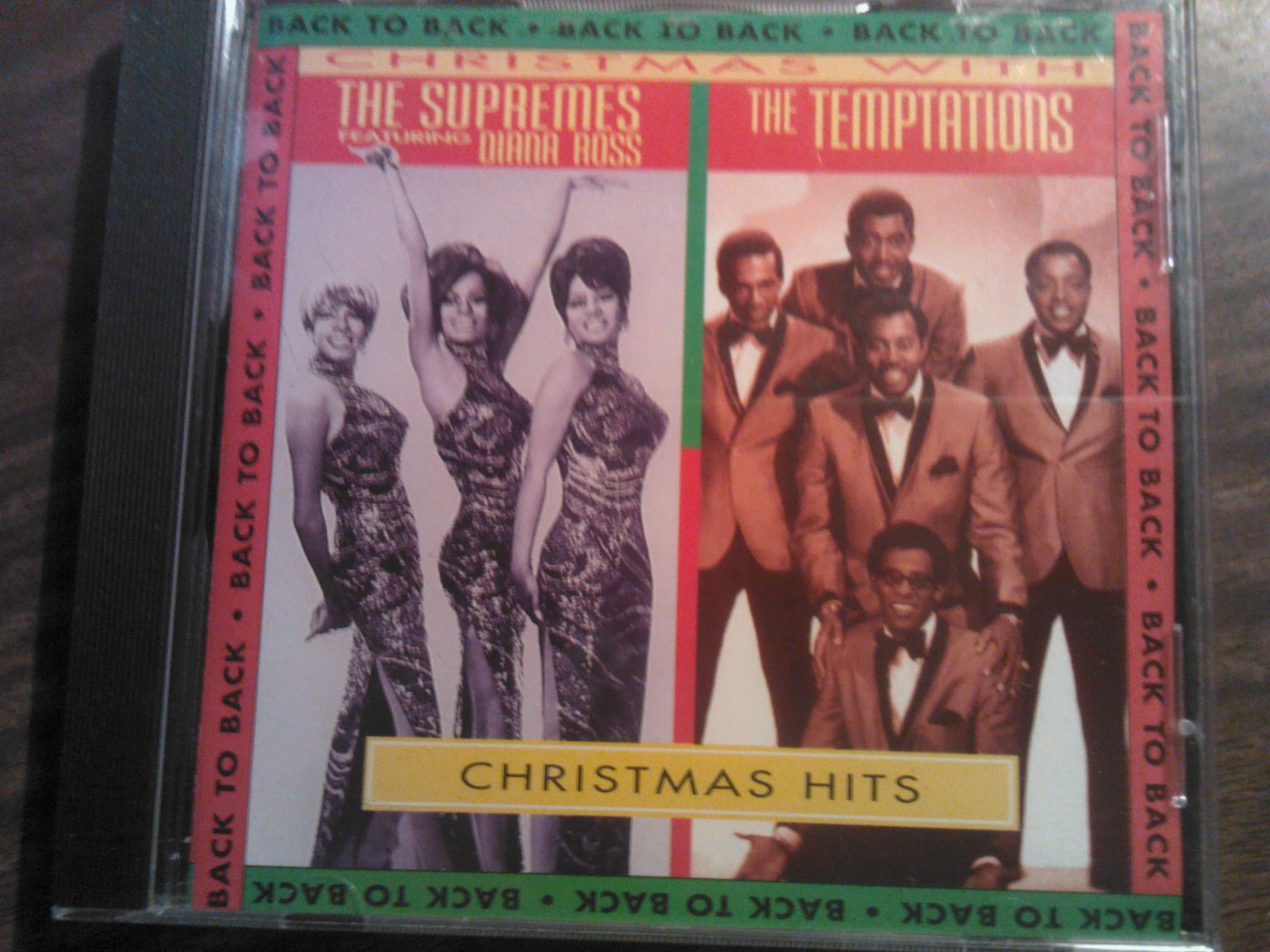 CD THE SUPREMES/THE TEMPTATIONS Christmas Hits diana ross holiday SALE