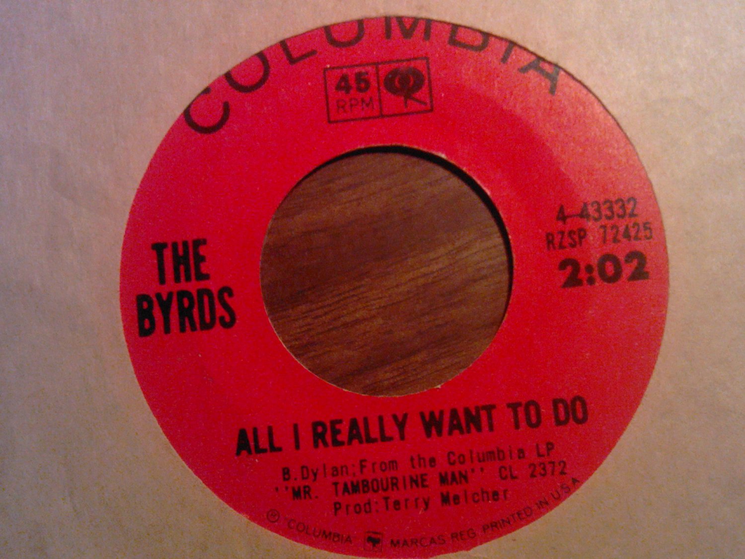 All I Really Want To Do Byrds