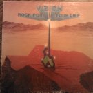 LP VIZION Rock For Your Life texas vintage vinyl record HTF