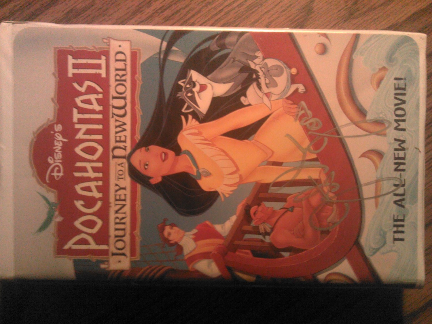 pocahontas 2 journey to a new world vhs