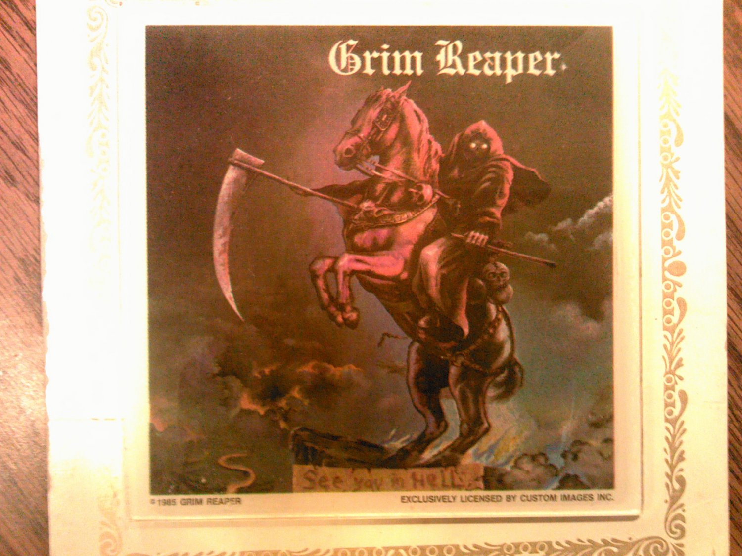 Rock you to hell, Grim Reaper LP