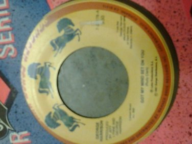 45 GEORGE HARRISON got my mind set on you b/w lay his headl beatles vintage vinyl record