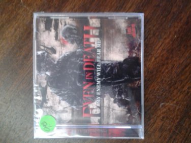 CD EVEN IN DEATH My Enemy Will Fear Me first edition ep san antonio texas metal SEALED