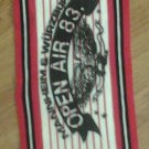 CONCERT FABRIC SCARF open air 83 men at work loverboy nena little river band chris de burgh VINTAGE
