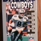 VHS DALLAS COWBOYS Official 1993 Video Yearbook NFL football promo oop SEALED