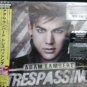 CD ADAM LAMPBERT Trespassing dvd import JAPAN SEALED