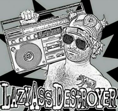 CD LAZY ASS DESTROYER self titled punk 2012 NEW!