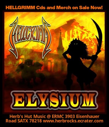 CD HELLGRIMM Elysium monkeysoop rock metal texas NEW