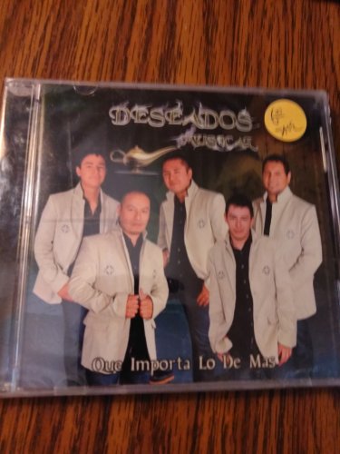 CD DESEADOS MUSICAL Que Importa Lo De Mas latin SEALED