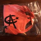 CARRIE ASHER MASK fabric logo pink official Covid corona NEW!