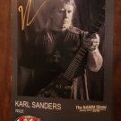 NILE FLYER Karl Sanders sit strings NAMM signed AUTOGRAPHED