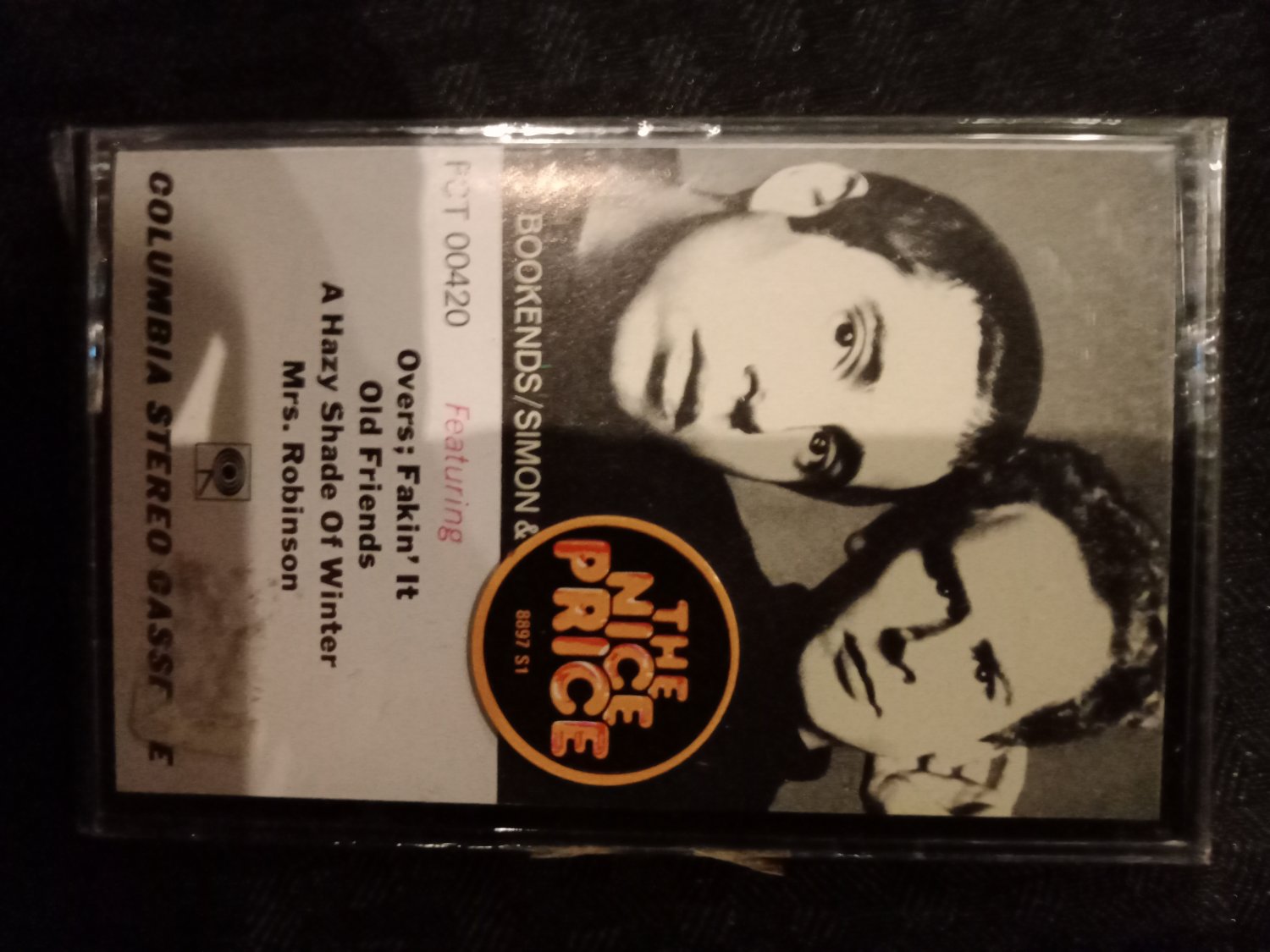 SIMON & GARFUNKEL cassette tape Bookends paul art SEALED