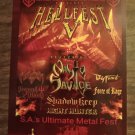 CONCERT FLYER Nasty Savage Byfist Militia Shadowkeep  san antonio texas 2018