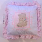Girl Teddy Bear Pillow