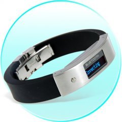 Bluetooth Bracelet with Vibration and LCD Display