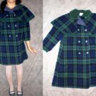 Adorable Button-up Green & Blue Petty Coat