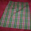 Pink and green plaid