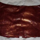 Red and gold snakeskin