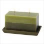 39220 Two-Tone Greenery Candle