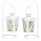 39572 White Railroad Candle Lanterns