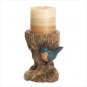 39647 Rustic Bluebird Candelholder