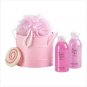 36386 Jessie B Pink Bath Bucket Set