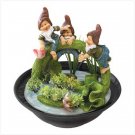 39566 Playful Pals Tabletop Fountain