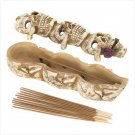 39607 Skull Trio Incense Burner
