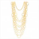 12007 Gold Waterfall Necklace