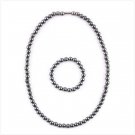 12272 Magnetic Hematite Jewelry Set