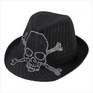 12253 Jolly Roger Fedora Hat