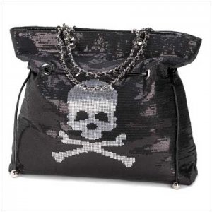 12252 Spangled Skull Bag