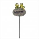 37969 Friendly Frogs Welcome Sign